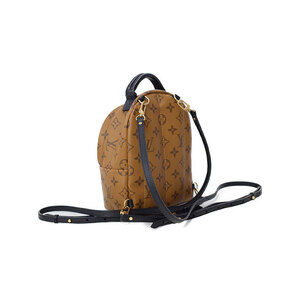 Louis Vuitton Brown Springs Leather Backpack Palm Reverse Monogram